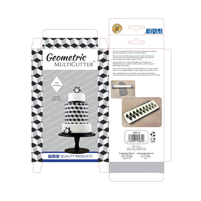 PME Diamond Geometric Cutter, Large