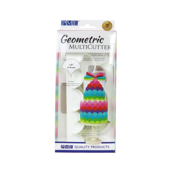 PME Fish Scale Geometric Cutter, Large