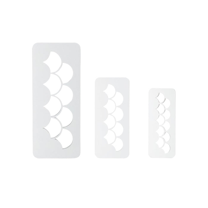 PME Fish Scale Geometric Cutter, Set of 3