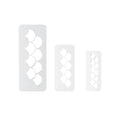 PME Fish Scale Geometric Cutter, Set of 3