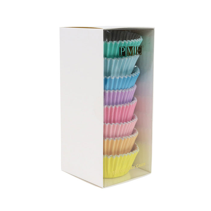 PME Foil Lined Cupcake Cases, Pastel