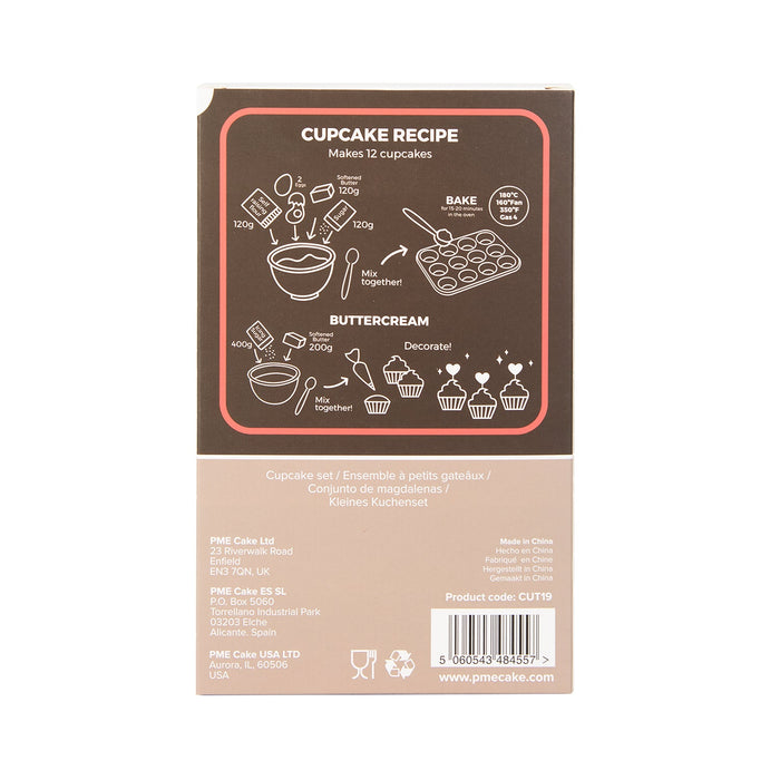 PME Gingerbread Village Cupcake Set