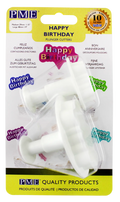 PME Happy Birthday Plunger Cutters – Medium & Large, Set of 2