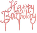 PME Happy Birthday Script Cake Topper Cutter – 7.3 × 6 in