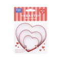PME Hearts Cookie Cutter, Set of 3