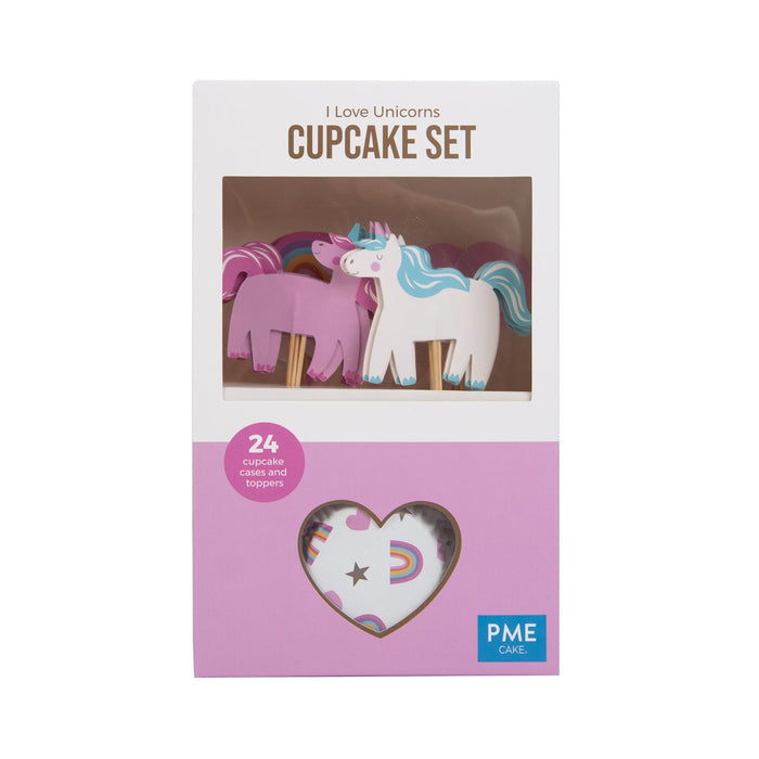 PME I Love Unicorns Cupcake Set