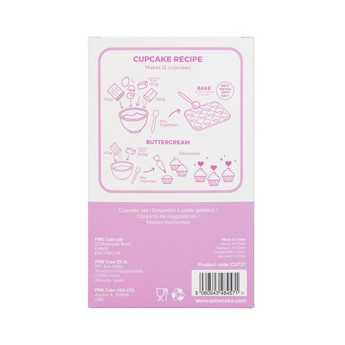 PME I Love Unicorns Cupcake Set