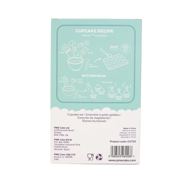 PME Let it Snow Cupcake Set