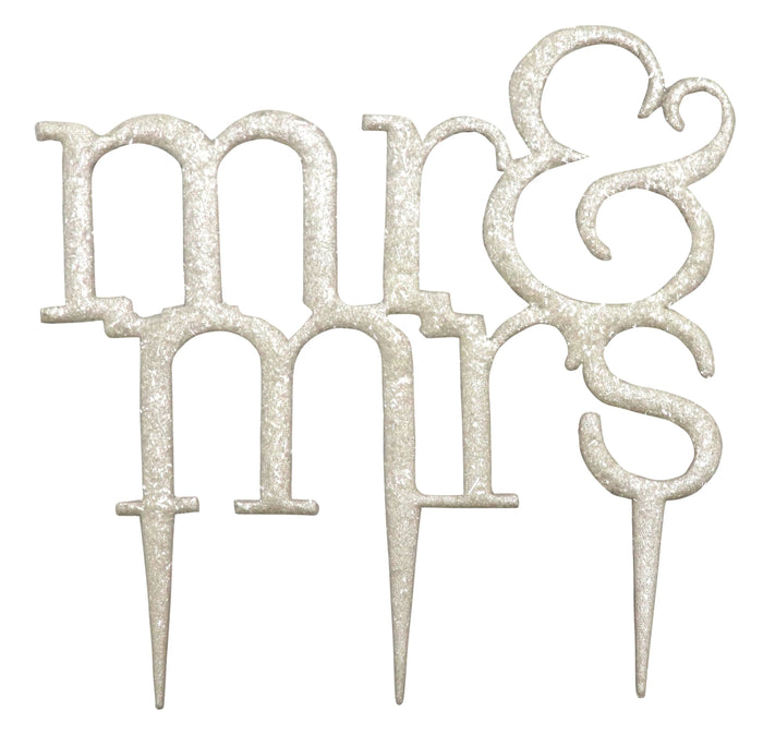 PME Mr & Mrs Modern Cake Topper Cutter – 7.3 × 7.3 in