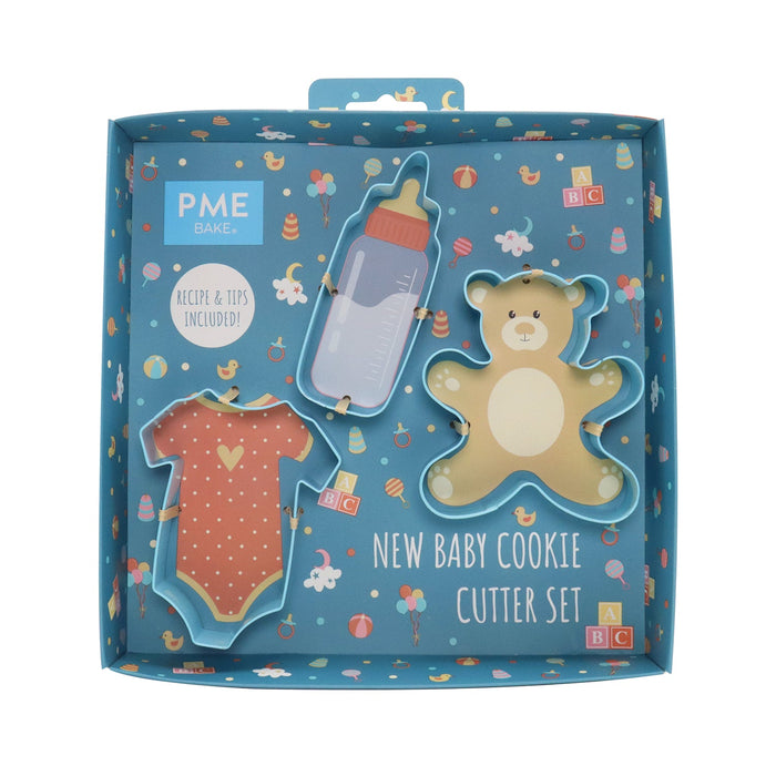 PME New Baby Cookie Cutter, Set of 3