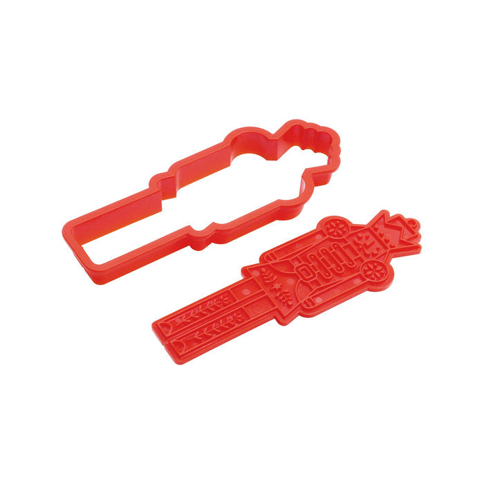 PME Nutcracker Cookie Cutter & Stamp, Set of 2