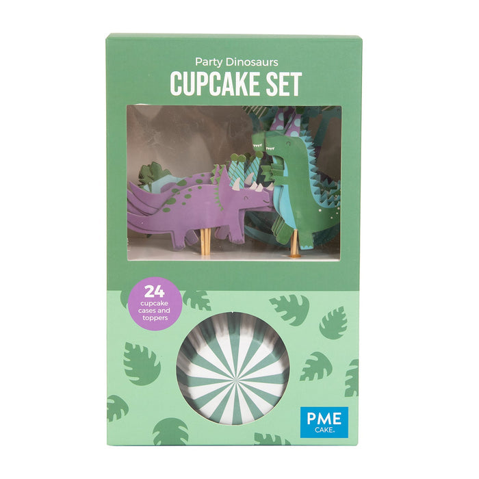 PME Party Dinosaur Cupcake Set