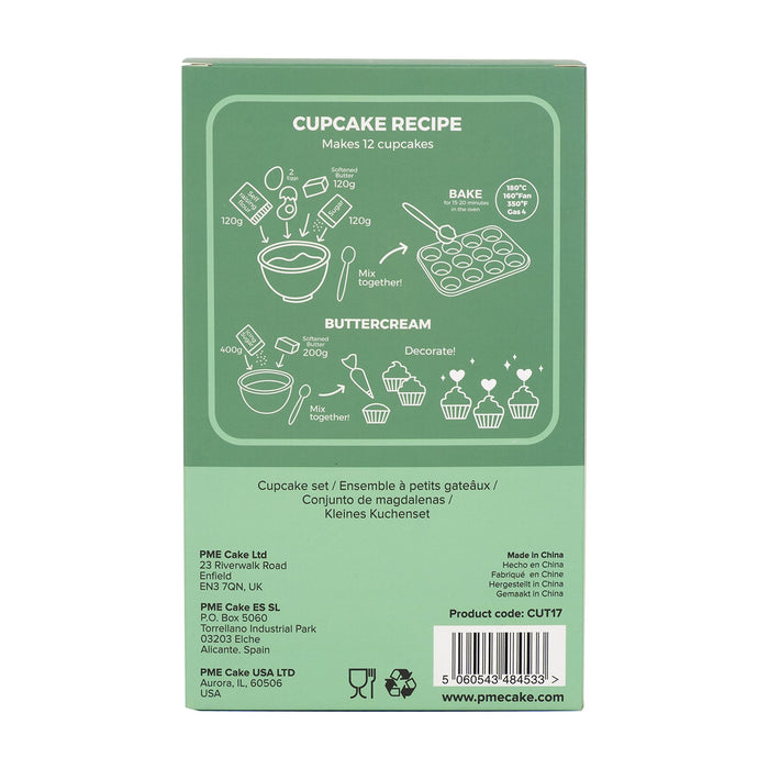 PME Party Dinosaur Cupcake Set