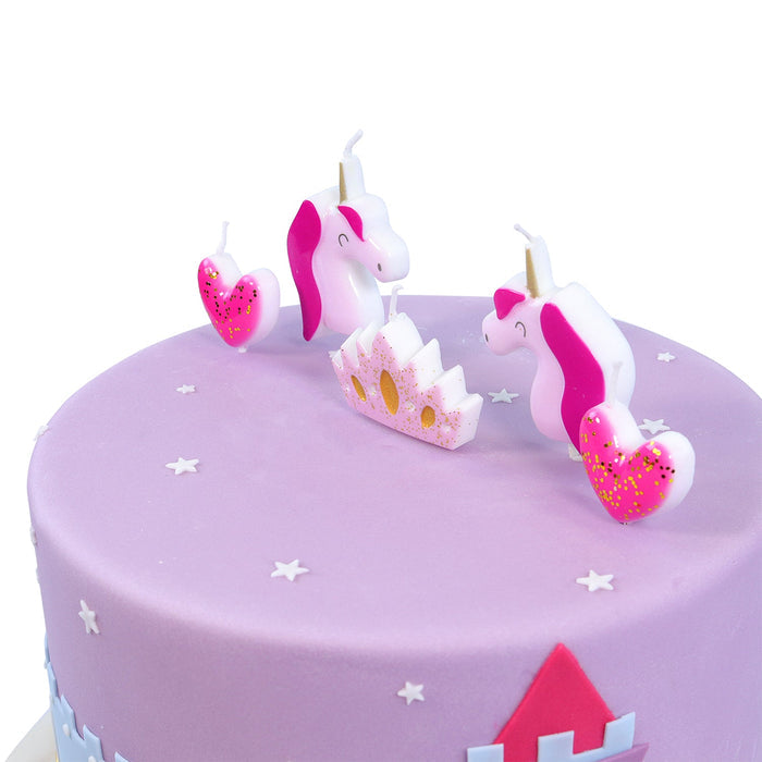 PME Princess Themed Candle, Set of 5