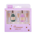 PME Prosecco Themed Candle, Set of 5