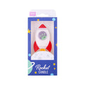 PME Rocket Themed Candle