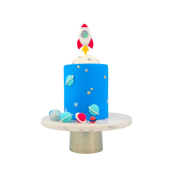 PME Rocket Themed Candle