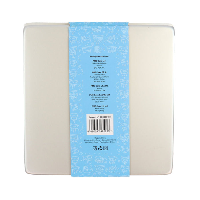 PME Square Cake Pans 6, 8, 10 x 3in Height, Set of 3