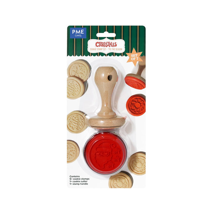 PME 'Tis the Season Cookie  Stamp, Set of 7