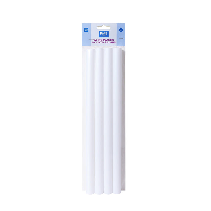 PME White Plastic Dowel Rods 12.5in , Pack of 4
