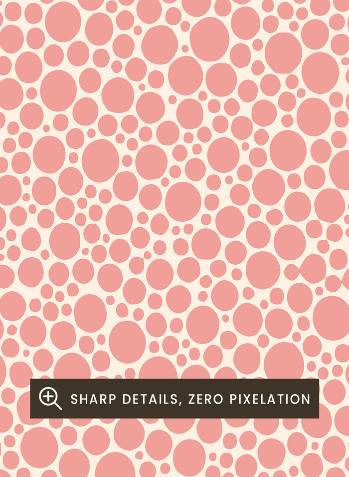 Polka Dots Inspired by Yayoi Kusama Art Print