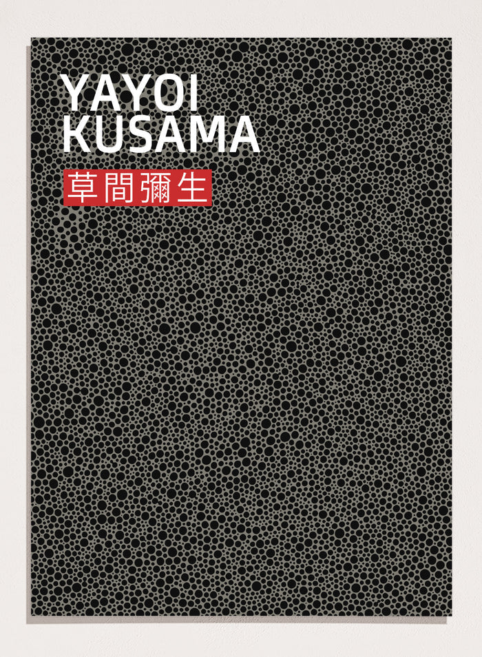 Polka Dots Inspired by Yayoi Kusama Art Print