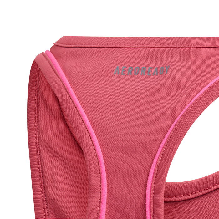 Adidas Pop Up Girls Tennis Tank - Wild Pink/Screaming Pink