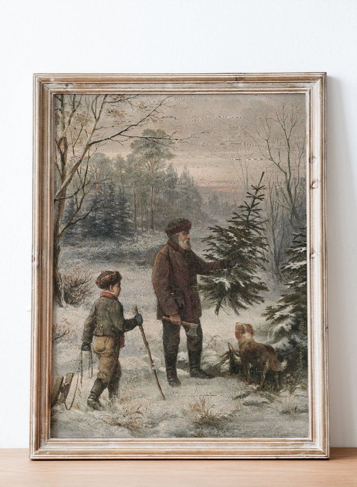 "Pre-Christmas" Art Print_Sugar & Canvas_Franz Krüger