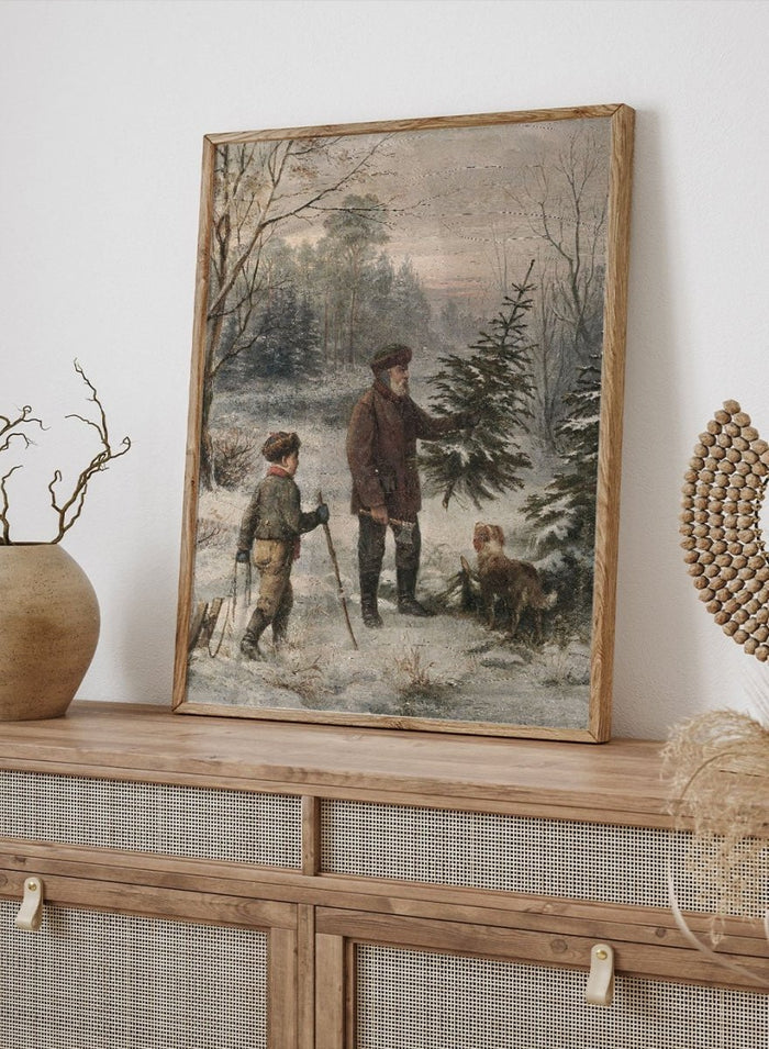"Pre-Christmas" Art Print_Sugar & Canvas_Franz Krüger