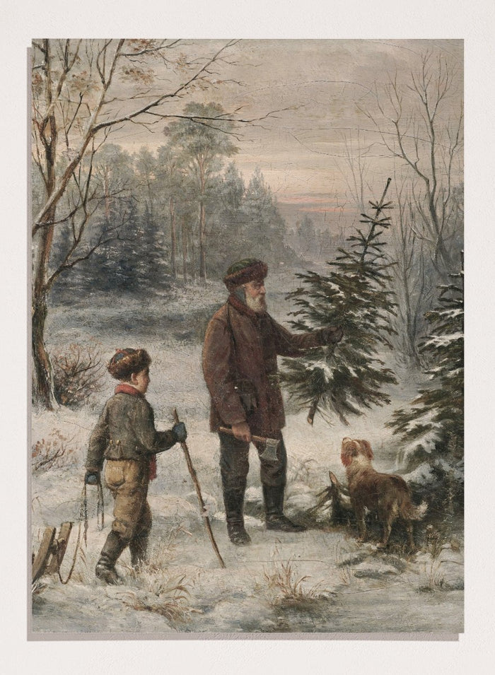 "Pre-Christmas" Art Print_Sugar & Canvas_Franz Krüger