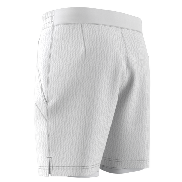 Adidas Pro 2 in 1 Mens Tennis Short - White