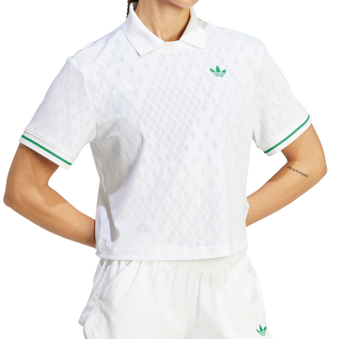 Adidas Pro Climacool Womens Tennis Polo Shirt - White