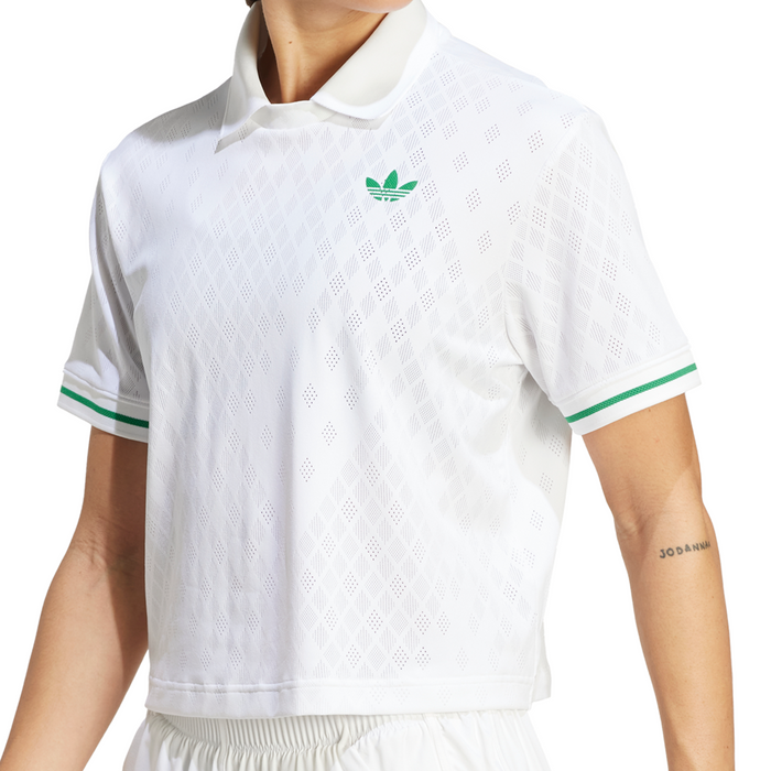Adidas Pro Climacool Womens Tennis Polo Shirt - White
