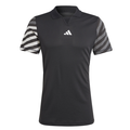 Adidas Pro FreeLift Men Tennis Polo Shirt - Black