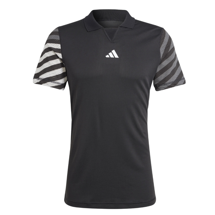 Adidas Pro FreeLift Men Tennis Polo Shirt - Black