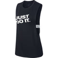 Nike Pro Marble Loose Womens Tennis Tank - Black/White