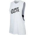 Nike Pro Marble Loose Womens Tennis Tank - White/Black
