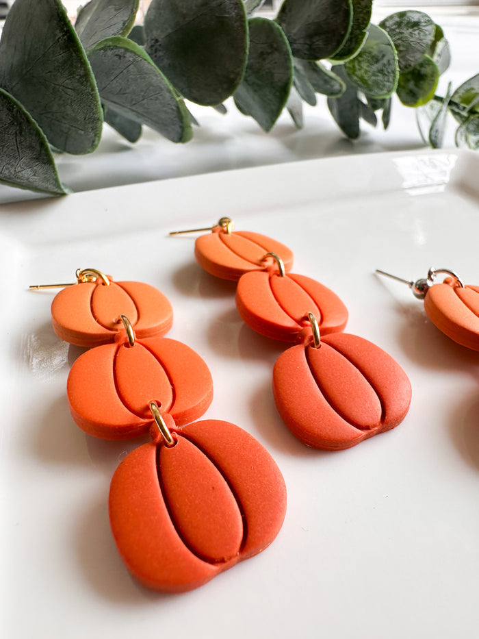 Pumpkin Dangles