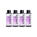Four bottles of PETKIT Purifying Liquid Refill product display