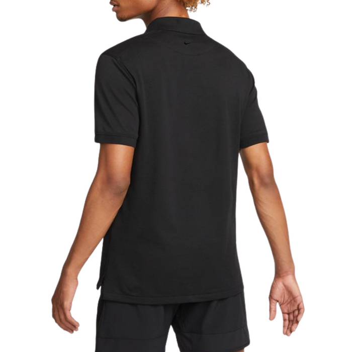 Nike Rafa Slim-Fit Mens Tennis Polo - Black/White
