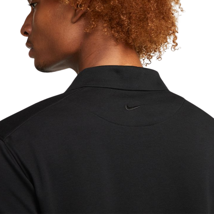 Nike Rafa Slim-Fit Mens Tennis Polo - Black/White