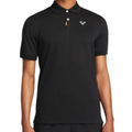 Nike Rafa Slim-Fit Mens Tennis Polo - Black/White
