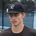 Rallee Baggy Soft Peak One Size Fits Most Tennis Cap - Black