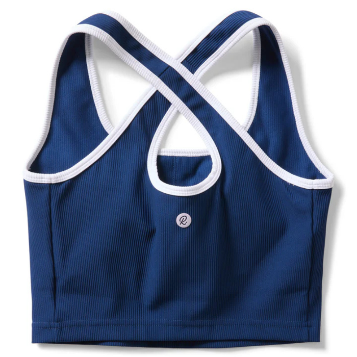 Rallee Cross Court Active Womens Tennis Crop -Twilight