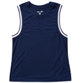 Rallee Fine Line Muscle Womens Tennis Tank - Twilight