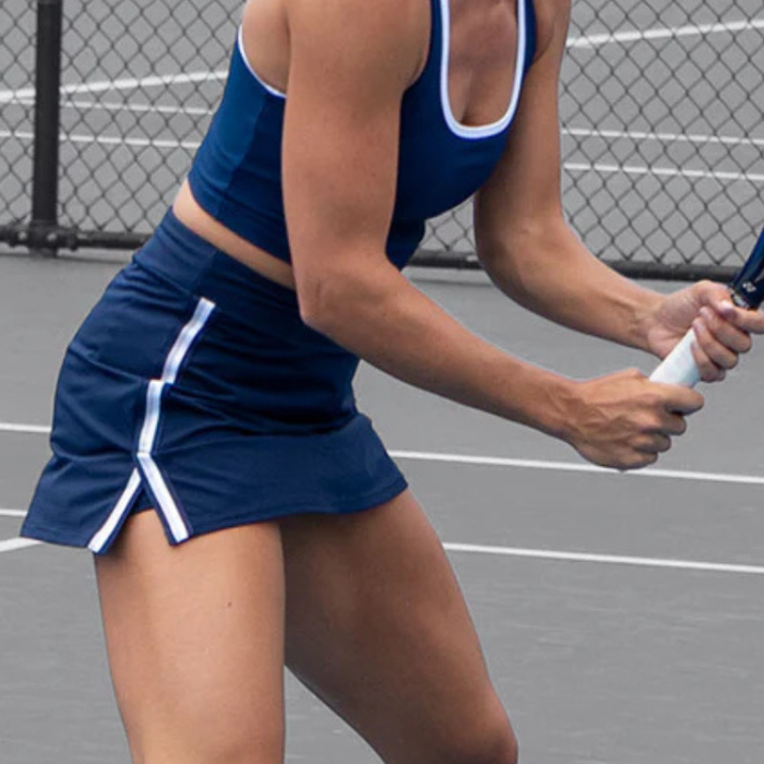 Rallee Fine Line Womens Tennis Skort - Twilight