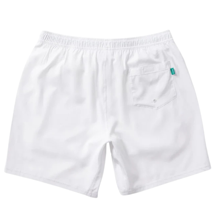 Rallee Lined Signature Mens Tennis Short - White
