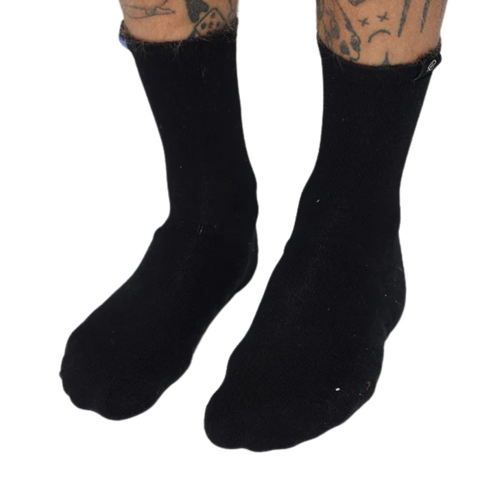 Rallee Lost Love Tennis Socks - Black