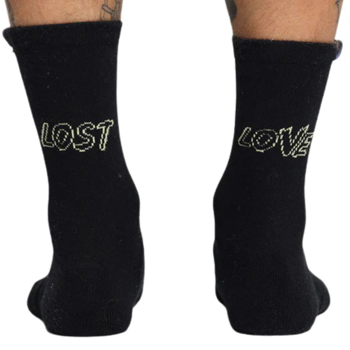 Rallee Lost Love Tennis Socks - Black