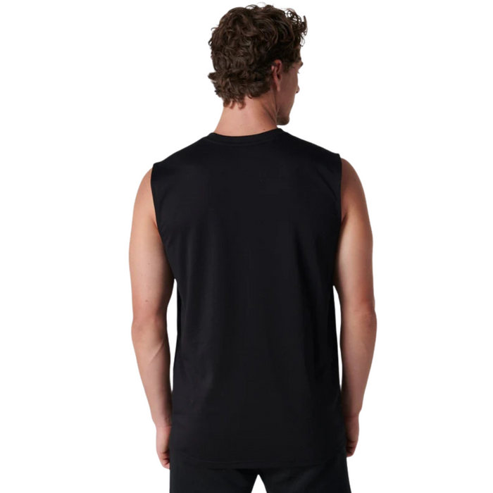 Rallee Toro Team Sleeveless Mens Tennis Tee - Black